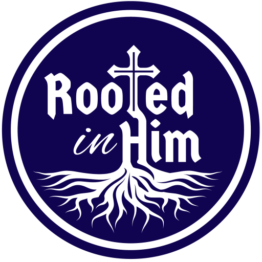 Rooted in Him Logo Color